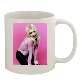 Christina Aguilera 11oz White Mug