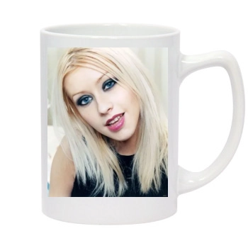 Christina Aguilera 14oz White Statesman Mug