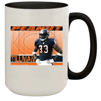 Chicago Bears 15oz Colored Inner & Handle Mug