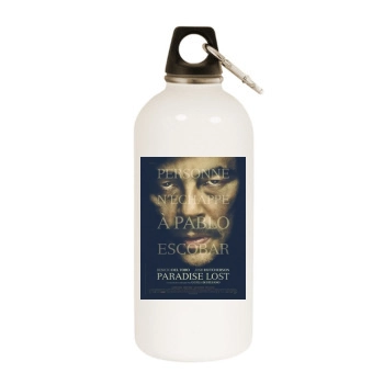 Escobar: Paradise Lost (2014) White Water Bottle With Carabiner