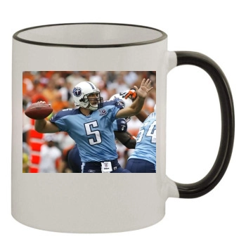 Tennessee Titans 11oz Colored Rim & Handle Mug