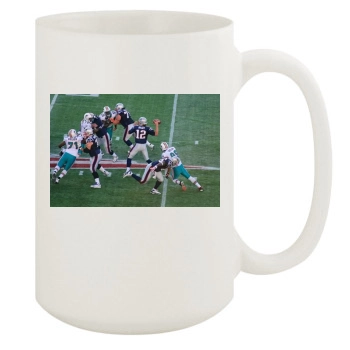 Tom Brady 15oz White Mug