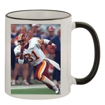 Washington Redskins 11oz Colored Rim & Handle Mug