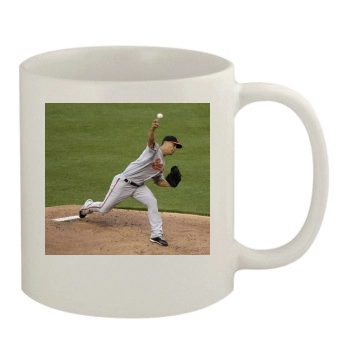 Baltimore Orioles 11oz White Mug