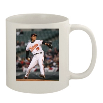 Baltimore Orioles 11oz White Mug