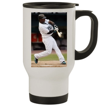 Florida Marlins Stainless Steel Travel Mug