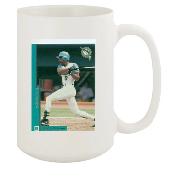 Florida Marlins 15oz White Mug