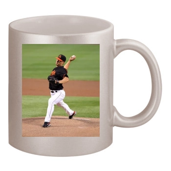 Jeremy Guthrie 11oz Metallic Silver Mug