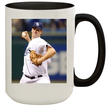 Tampa Bay Rays 15oz Colored Inner & Handle Mug