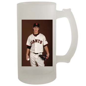 Tim Lincecum 16oz Frosted Beer Stein