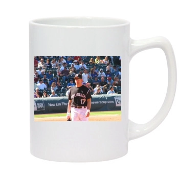 Todd Helton 14oz White Statesman Mug