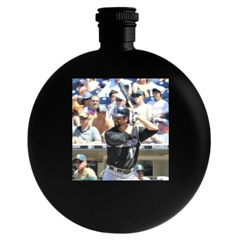 Todd Helton Round Flask