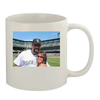 Todd Helton 11oz White Mug