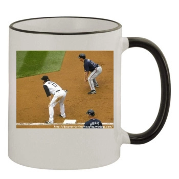 Todd Helton 11oz Colored Rim & Handle Mug