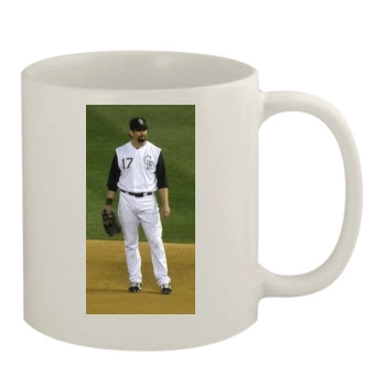 Todd Helton 11oz White Mug