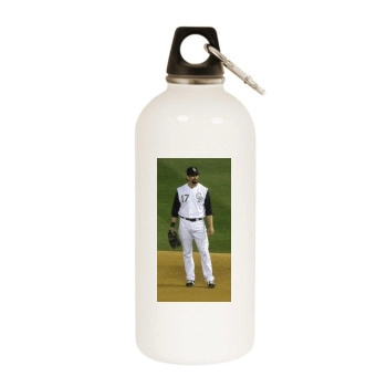 Todd Helton White Water Bottle With Carabiner