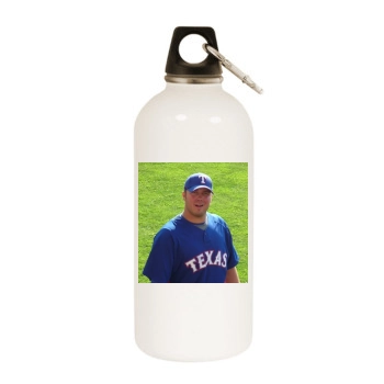 Tommy Hunter White Water Bottle With Carabiner