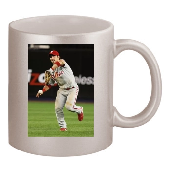 Torii Hunter 11oz Metallic Silver Mug