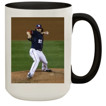 Washington Nationals 15oz Colored Inner & Handle Mug