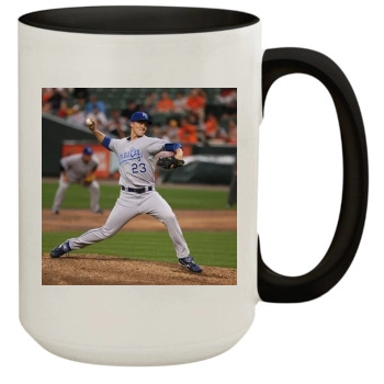 Zack Greinke 15oz Colored Inner & Handle Mug