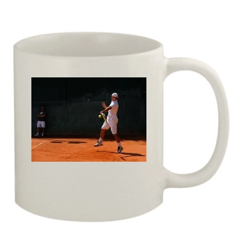 Barcelona Open 11oz White Mug