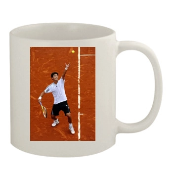 Barcelona Open 11oz White Mug