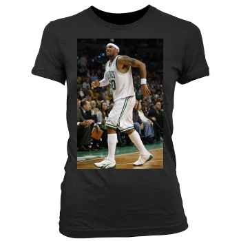 Boston Celtics Women's Junior Cut Crewneck T-Shirt