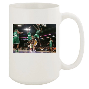 Boston Celtics 15oz White Mug