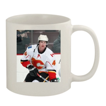 Calgary Flames 11oz White Mug