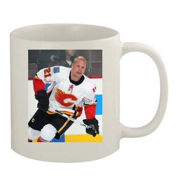 Calgary Flames 11oz White Mug