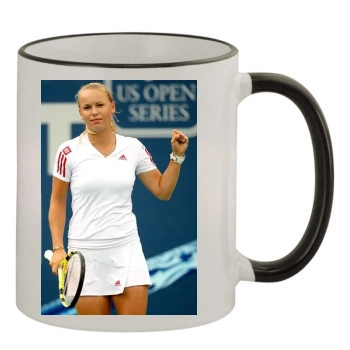 Caroline Wozniacki 11oz Colored Rim & Handle Mug