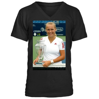 Caroline Wozniacki Men's V-Neck T-Shirt