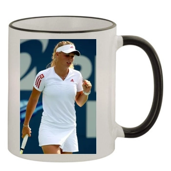 Caroline Wozniacki 11oz Colored Rim & Handle Mug