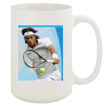 Feliciano Lopez 15oz White Mug