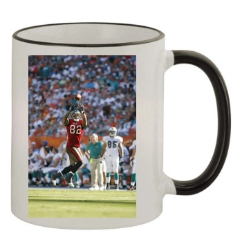 Tampa Bay Buccaneers 11oz Colored Rim & Handle Mug