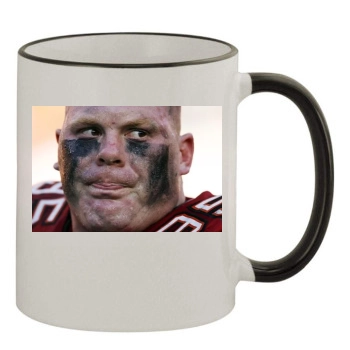 Tampa Bay Buccaneers 11oz Colored Rim & Handle Mug