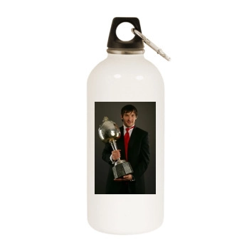 Washington Capitals White Water Bottle With Carabiner