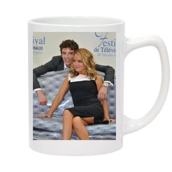 Becki Newton 14oz White Statesman Mug