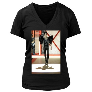 Bill Kaulitz Women's Deep V-Neck TShirt