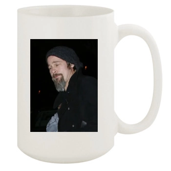 Brad Pitt 15oz White Mug