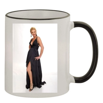 Katherine Heigl 11oz Colored Rim & Handle Mug