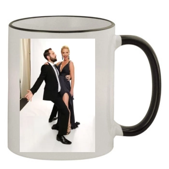 Katherine Heigl 11oz Colored Rim & Handle Mug