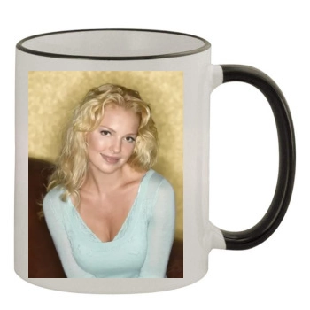 Katherine Heigl 11oz Colored Rim & Handle Mug