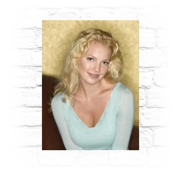 Katherine Heigl Metal Wall Art