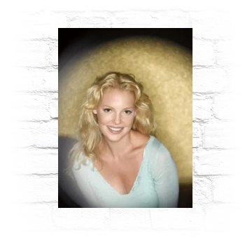 Katherine Heigl Metal Wall Art