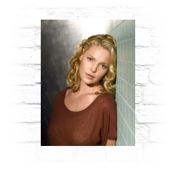 Katherine Heigl Metal Wall Art