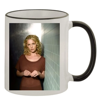 Katherine Heigl 11oz Colored Rim & Handle Mug