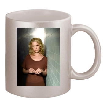 Katherine Heigl 11oz Metallic Silver Mug