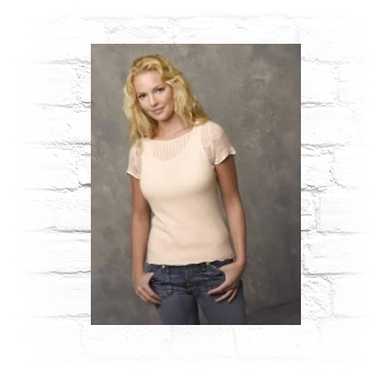 Katherine Heigl Metal Wall Art