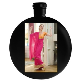 Katherine Heigl Round Flask